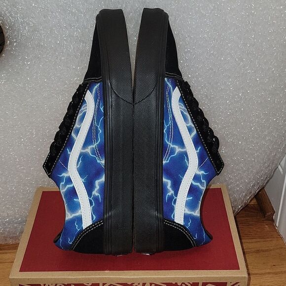 New Vans Old Skool Lightning Bolt Galaxy Shoes Rare Size M 9 W 10.5 - Picture 9 of 11